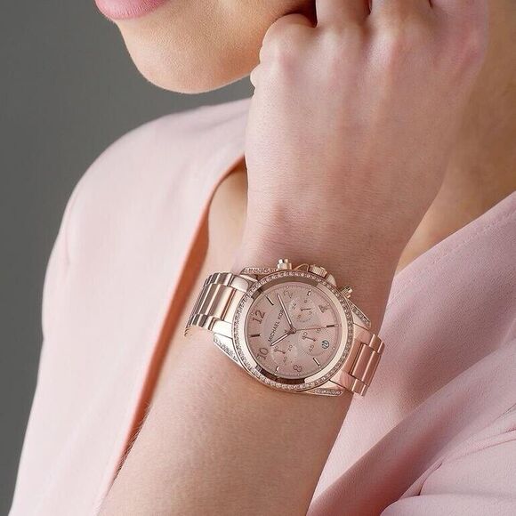 Michael Kors Blair Glitz MK5263 Wrist Watch for Women - Picture 2 of 15